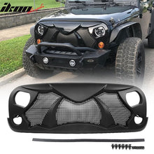 Load image into Gallery viewer, 2007-2018 Jeep Wrangler JK JKU Cobra Front Cobra Grille Guard Insert