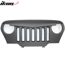 Load image into Gallery viewer, 1997-2006 Jeep Wrangler TJ V1 Black Angry Bird Front Hood Grille ABS