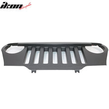 Load image into Gallery viewer, 1997-2006 Jeep Wrangler TJ V1 Black Angry Bird Front Hood Grille ABS