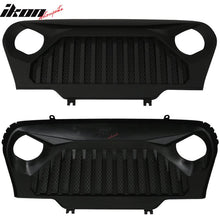 Load image into Gallery viewer, 1997-2006 Jeep Wrangler TJ V2 Topfire Monster Hood Matte Mesh Grill