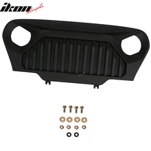Load image into Gallery viewer, 1997-2006 Jeep Wrangler TJ V2 Topfire Monster Hood Matte Mesh Grill