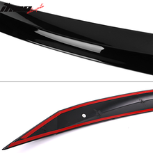 Load image into Gallery viewer, 2016-2018 Honda Civic 10th Gen Black Front Bonnet Lip Molding Trim Bar