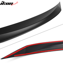 Load image into Gallery viewer, 2016-2018 Honda Civic Matte Black Front Bonnet Lip Molding Trim Bar