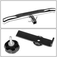 Load image into Gallery viewer, Universal 2" Receiver Hitch Step with 3.25" Curved Chrome Step