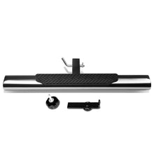 Load image into Gallery viewer, 2" Receiver Hitch Step - 4" Oval Chrome Step 35" Length