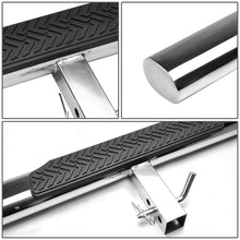 Load image into Gallery viewer, 2" Receiver Hitch Step - 4" Oval Chrome Step 35" Length