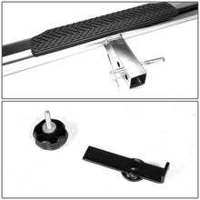 Load image into Gallery viewer, 2" Receiver Hitch Step - 4" Oval Chrome Step 35" Length