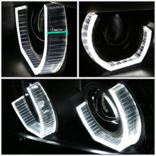 Load image into Gallery viewer, 96-03 BMW 5 Series 3D Crystal Halo Projector LED Headlights Black