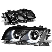 Load image into Gallery viewer, 99-01 BMW 3-Series 3D Crystal Halo Projector LED Headlights Black