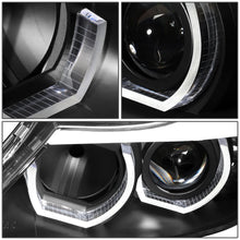 Load image into Gallery viewer, 06-12 BMW 3-Series E90 3D Crystal Halo Projector Sequential Headlights