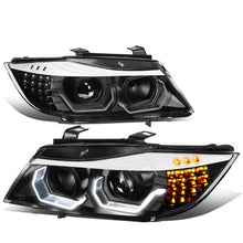 Load image into Gallery viewer, 06-12 BMW 3-Series E90 3D Crystal Halo Projector Headlights