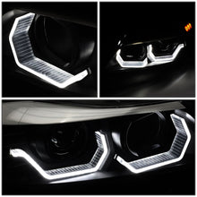 Load image into Gallery viewer, 06-12 BMW 3-Series E90 3D Crystal Halo Projector Headlights