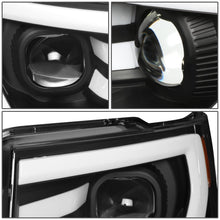 Load image into Gallery viewer, 09-14 Ford F-150 3D LED Projector Headlights Black Housing