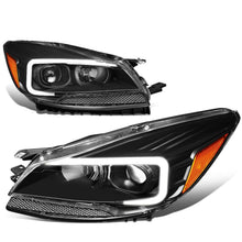 Load image into Gallery viewer, 2013-2016 Ford Escape 3D LED DRL Projector Headlights Black Housing