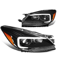 Load image into Gallery viewer, 2013-2016 Ford Escape 3D LED DRL Projector Headlights Black Housing