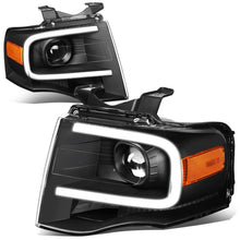 Load image into Gallery viewer, 07-14 Ford Expedition 3D LED DRL Projector Headlights Black Housing