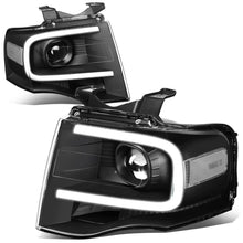 Load image into Gallery viewer, 2007-2014 Ford Expedition 3D LED DRL Projector Headlights Black
