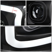 Load image into Gallery viewer, 2004-2008 Ford F-150 3D LED C-Bar Headlights Black Housing Clear Corner