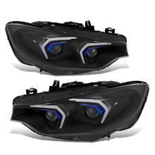Load image into Gallery viewer, 2014-2020 BMW 428i 430i 435i 440i M3 HID LED Headlights Black Housing