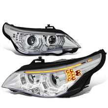 Load image into Gallery viewer, 04-07 BMW 5 Series 3D LED Projector Headlights - Chrome Housing