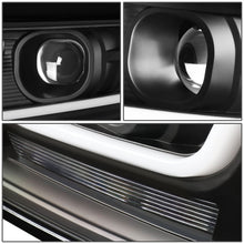 Load image into Gallery viewer, 15-18 Chevrolet Suburban/Tahoe 3D LED Projector Headlights Black/Amber