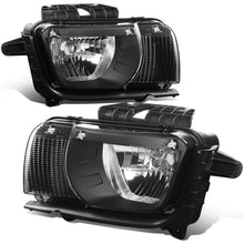 Load image into Gallery viewer, 10-13 Chevrolet Camaro OE Style Black Housing Headlights