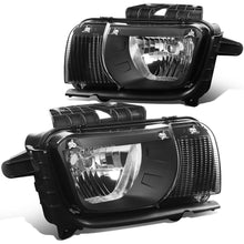 Load image into Gallery viewer, 10-13 Chevrolet Camaro OE Style Black Housing Headlights