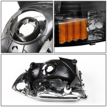 Load image into Gallery viewer, 1997-2004 Dodge Durango Black Housing Headlights with Amber Corner