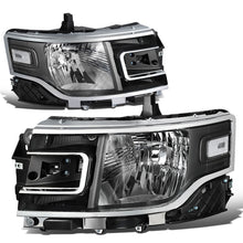 Load image into Gallery viewer, 2013-2019 Ford Flex Black Housing Clear Corner Headlights