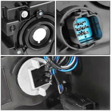 Load image into Gallery viewer, 2013-2019 Ford Flex Black Housing Clear Corner Headlights