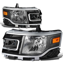 Load image into Gallery viewer, 2013-2019 Ford Flex Black Housing Halogen Headlights