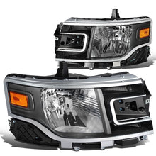 Load image into Gallery viewer, 2013-2019 Ford Flex Black Housing Halogen Headlights