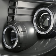 Load image into Gallery viewer, 2009-2014 Ford F-150 LED Halo Projector Headlights - Black Housing