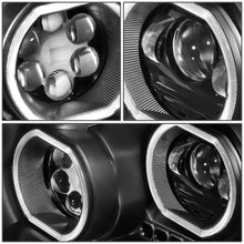 Load image into Gallery viewer, 2008-2017 Freightliner Cascadia Black Housing LED Projector Headlights