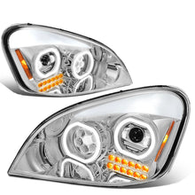 Load image into Gallery viewer, 08-17 Freightliner Cascadia Chrome LED Projector Headlights