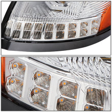 Load image into Gallery viewer, 04-18 Volvo VN VNL LED Projector Headlights - Chrome Housing