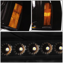 Load image into Gallery viewer, 96-10 Freightliner Century Projector Headlights - Black
