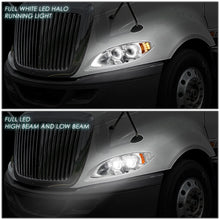 Load image into Gallery viewer, 09-18 International Harvester ProStar Full LED Conversion Headlights - Chrome