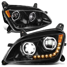 Load image into Gallery viewer, 11-20 Peterbilt 579 LED Headlights - Black