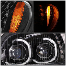 Load image into Gallery viewer, 04-12 Freightliner M2 Projector LED DRL Headlights - Black Housing