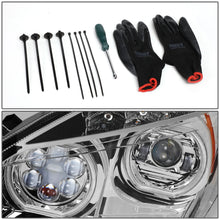 Load image into Gallery viewer, 18-20 Freightliner Cascadia Halo LED DRL Headlights - Black Housing