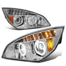 Load image into Gallery viewer, 18-20 Freightliner Cascadia Halo LED DRL Headlights - Black Housing