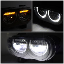Load image into Gallery viewer, 2008-2014 Dodge Challenger Black Housing Headlights