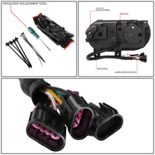 Load image into Gallery viewer, 2008-2014 Dodge Challenger Black Housing Headlights