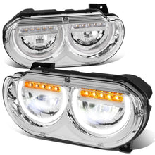 Load image into Gallery viewer, 2008-2014 Dodge Challenger Chrome Housing Headlights