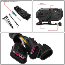 Load image into Gallery viewer, 2008-2014 Dodge Challenger Chrome Housing Headlights