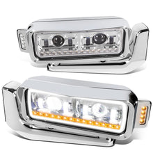 Load image into Gallery viewer, Chrome Headlights for 81-88 Peterbilt 359 / 87-07 379 / 08-21 389