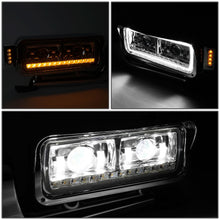 Load image into Gallery viewer, Chrome Headlights for 81-88 Peterbilt 359 / 87-07 379 / 08-21 389
