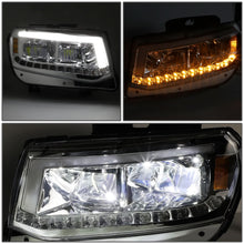 Load image into Gallery viewer, 2014-2015 Chevrolet Camaro Full LED Chrome Headlights