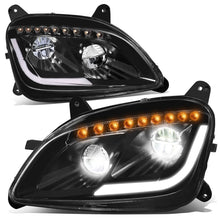 Load image into Gallery viewer, 13-20 Peterbilt 579 / 11-18 Peterbilt 587 Black Headlights